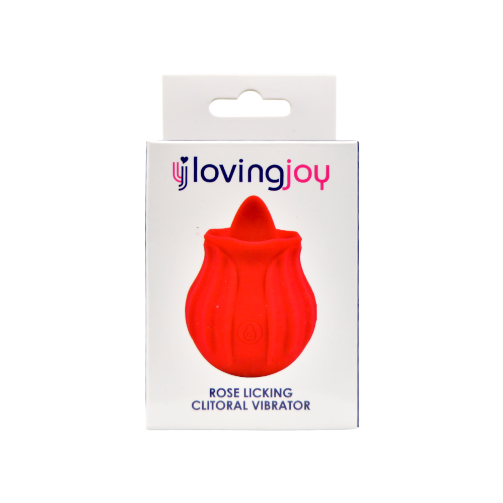 Rose Licking Clitoral Vibrator Purple