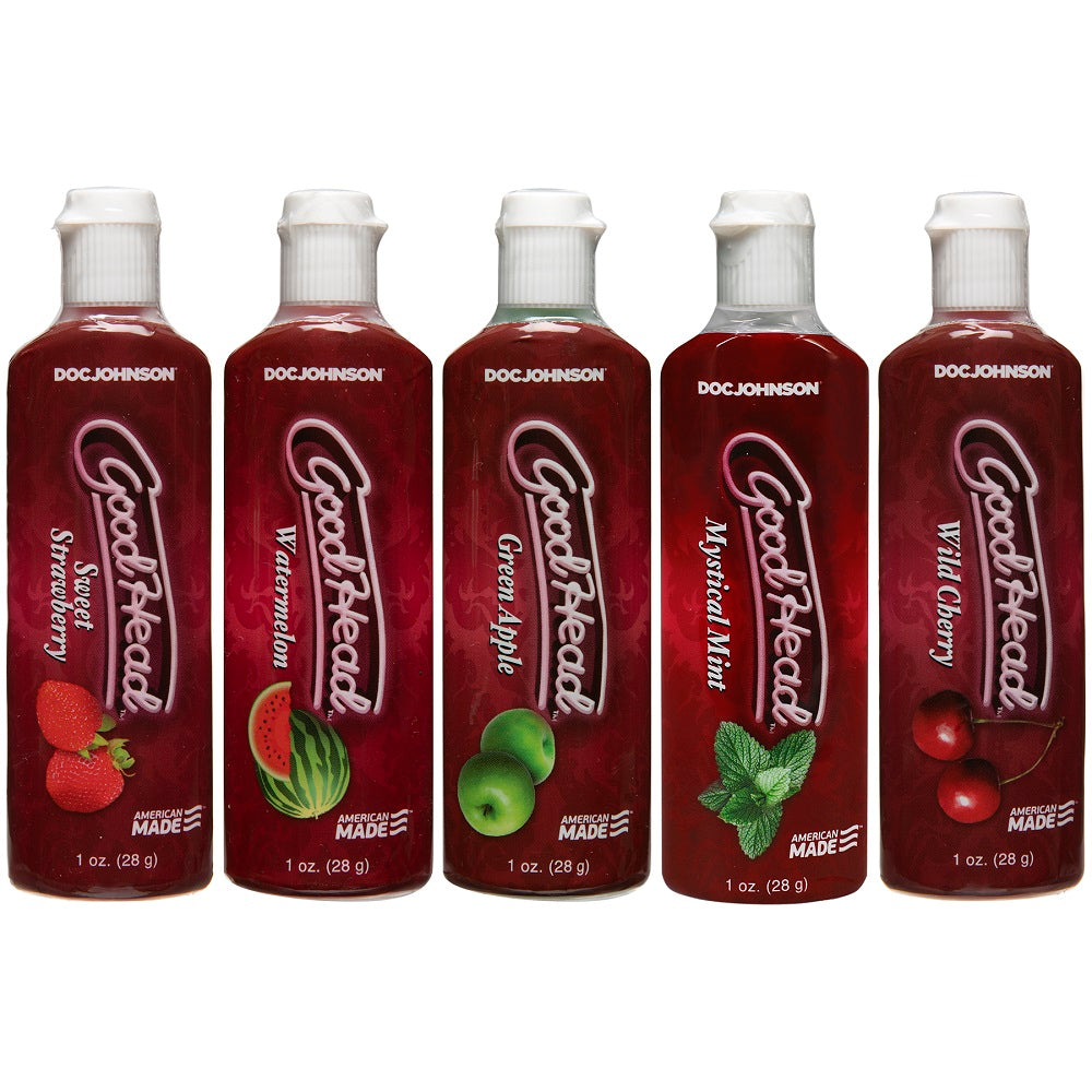 Doc Johnson Good Head Ultimate Blow Job Gel 5 Pack